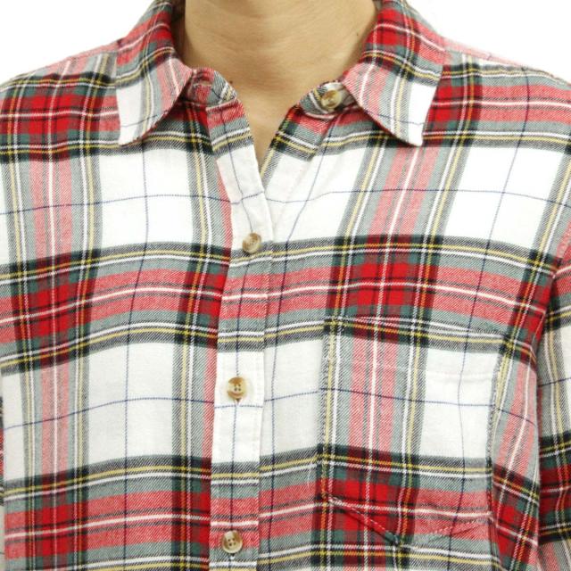 アバクロ Abercrombie＆Fitch 正規品 レディース 長袖フランネルシャツ Flannel Shirt 140-412-2044-108_2