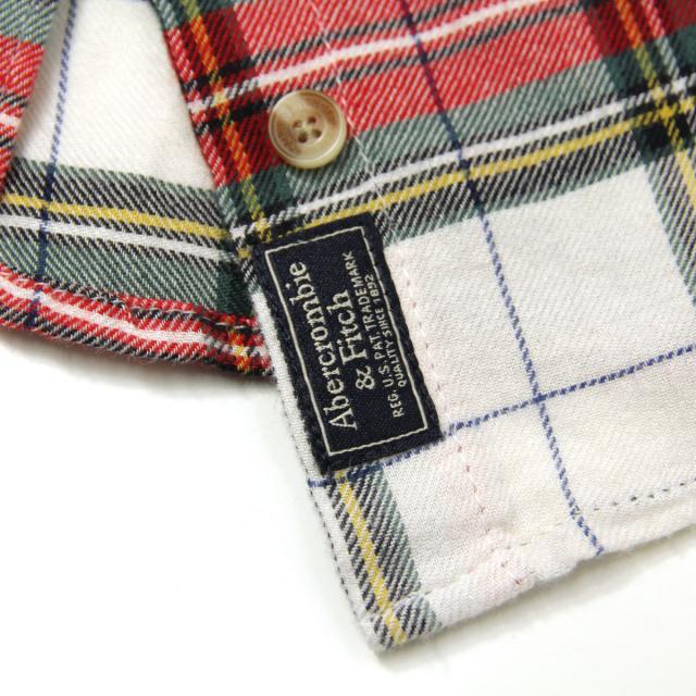 アバクロ Abercrombie＆Fitch 正規品 レディース 長袖フランネルシャツ Flannel Shirt 140-412-2044-108_6