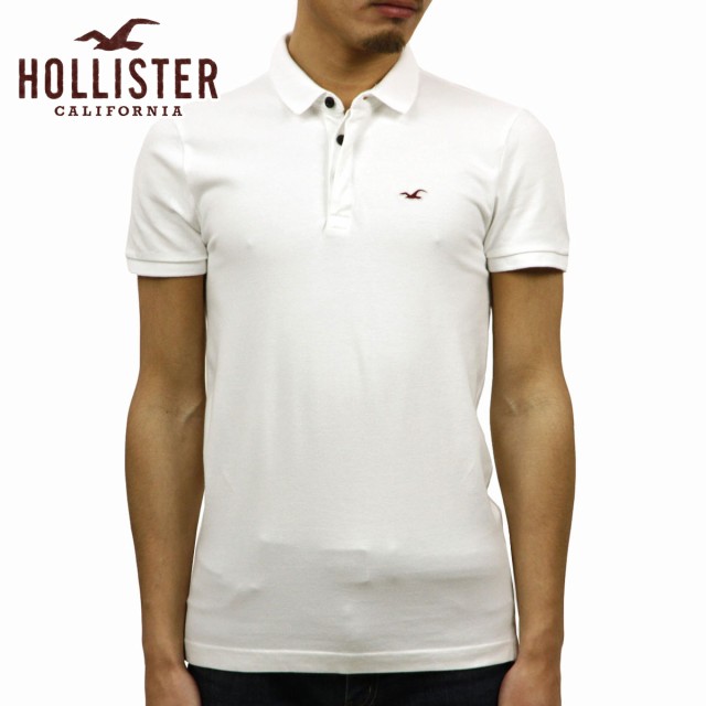 hollister slim fit polo