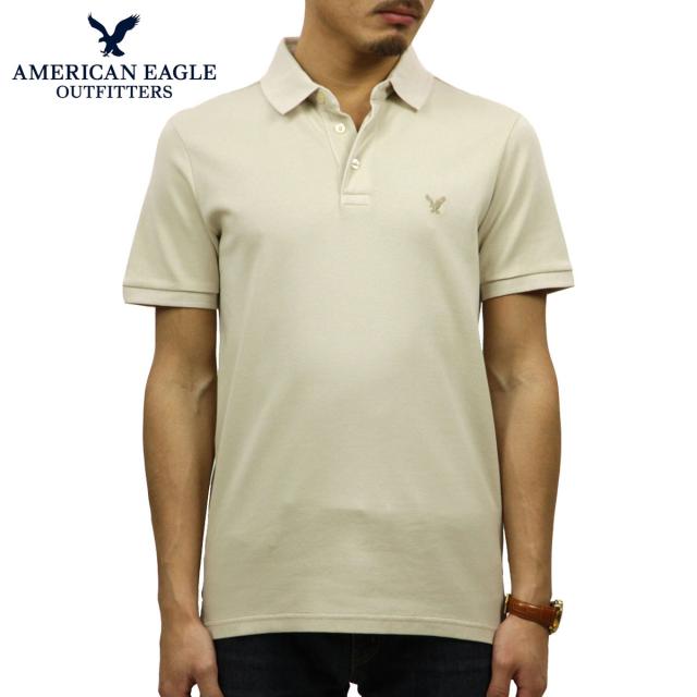 アメリカンイーグル AMERICAN EAGLE 正規品 メンズ ワンポイントロゴ 半袖ポロシャツ AE Ultra Soft Logo Polo Shirt 1165-8848-212の通販は 6,329円