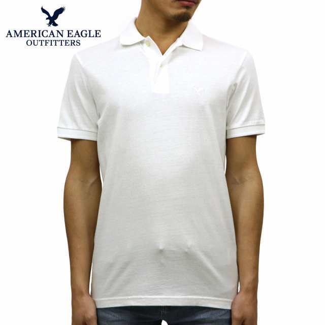 アメリカンイーグル American Eagle 正規品 メンズ ワンポイントロゴ 半袖ポロシャツ Ae Logo Jersey Polo Shirt 1165 51 100 父の日の通販はau Pay マーケット Mixon ミクソン