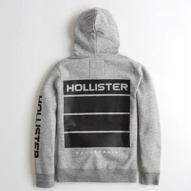 print logo graphic hoodie