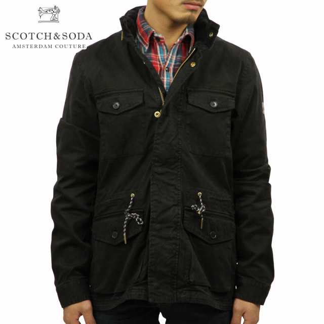 【格安正規品】scotch&soda モッズコート カーキ　スコッチアンドソーダ ジャケット・アウター