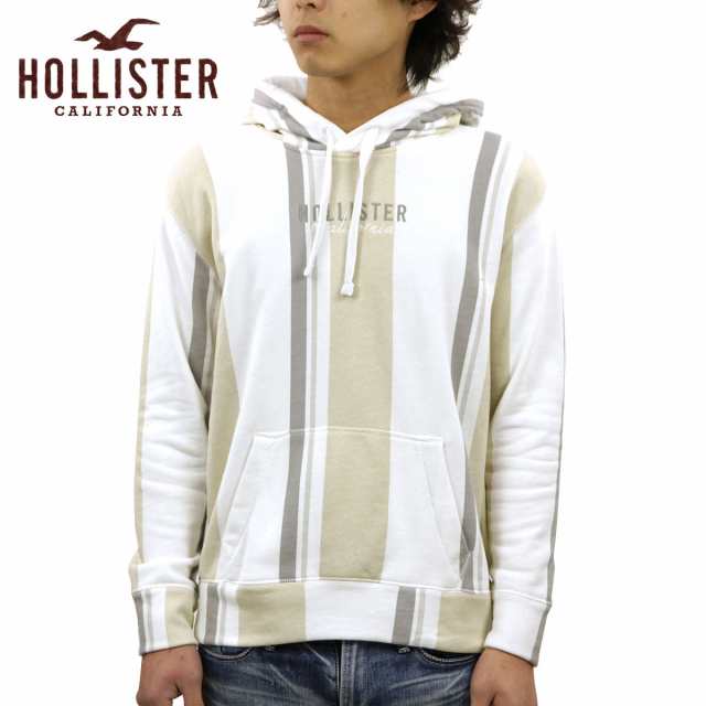 5OFFクーポンセール 【利用期間 7/23 0:00〜7/23 23:59】 ホリスター パーカー メンズ 正規品 HOLLISTER  プルオーバーパーカー ロゴ ス｜au PAY マーケット