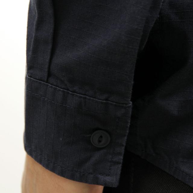 ポーラー シャツ メンズ 正規販売店 POLER 長袖シャツ ワークシャツ HAWTHORN L/S RIPSTOP WOVEN 21310003-NVY NAVY 父の日 プレゼント ラッピング_4