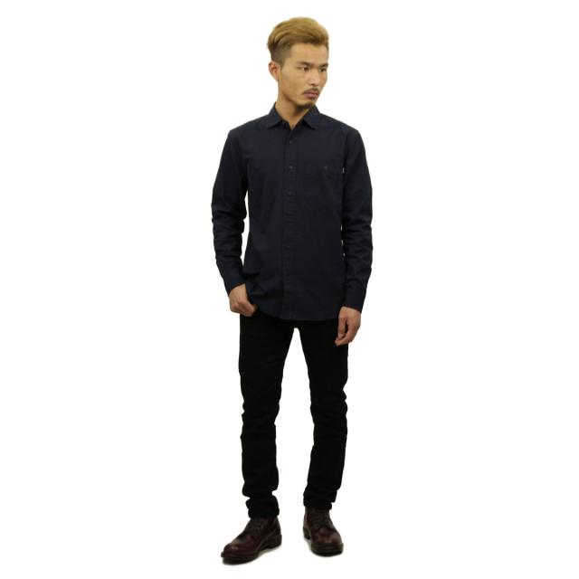 ポーラー シャツ メンズ 正規販売店 POLER 長袖シャツ ワークシャツ HAWTHORN L/S RIPSTOP WOVEN 21310003-NVY NAVY 父の日 プレゼント ラッピング_6