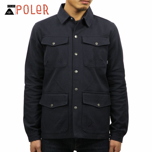 ポーラー POLER 正規販売店 メンズ ワークジャケット アウター OAK JACKET JACKET 21610007-NVY NAVY