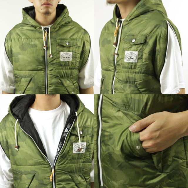 ポーラー 寝袋 正規販売店 POLER アウトドア マミー型寝袋 リバーシブル THE NAPSACK REVERSIBLE 214ACU5501 BLACK/FURRY CAMO