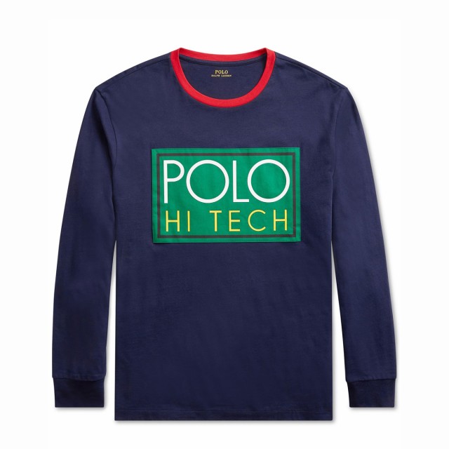 新品  送料込  ラルフローレン polo hi tech ロンT  白　L