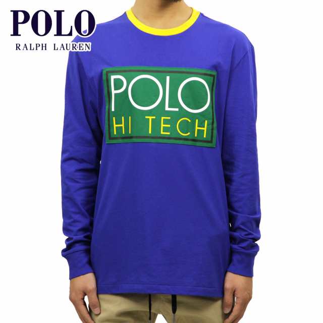 ポロ ラルフローレン Tシャツ ロンT メンズ 正規品 POLO RALPH LAUREN 長袖Ｔシャツ HI TECH LOGO GRAPHIC LONG-SLEEVE T-SHIRT RUGBY RO