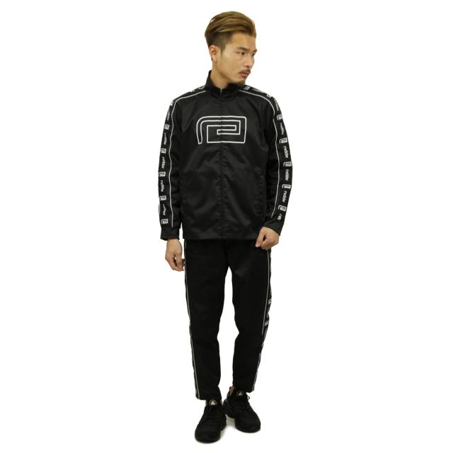 リバーサル アウター メンズ 正規販売店 REVERSAL rvddw  ジャケット ジップアップ ジャージジャケット SIDE TAPE WARM UP JACKET rv19ss026 BLACKの通販は