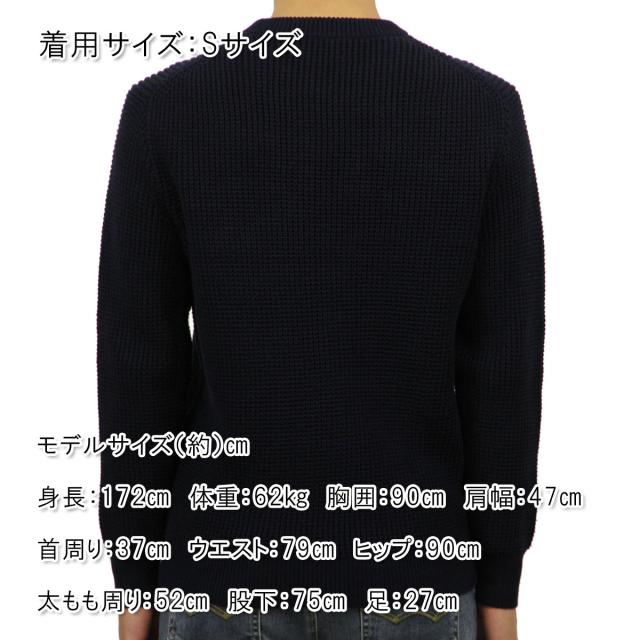 【ポイント10倍 4/23 0:00〜4/29 9:59】 ジェイクルー J.CREW 正規品 メンズ コットンワッフルクルーネックセーター COTTON WAFFLE CREWNECK SWEATER NAVY J7107