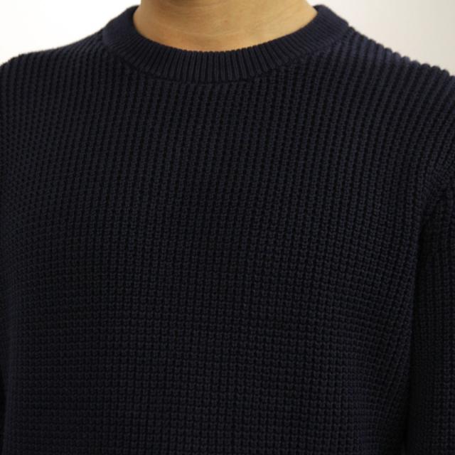 【ポイント10倍 4/23 0:00〜4/29 9:59】 ジェイクルー J.CREW 正規品 メンズ コットンワッフルクルーネックセーター COTTON WAFFLE CREWNECK SWEATER NAVY J7107