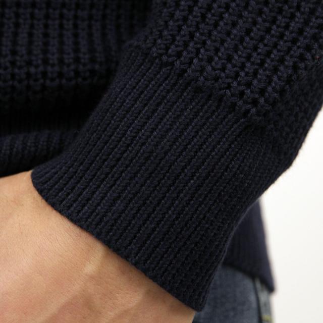 【ポイント10倍 4/23 0:00〜4/29 9:59】 ジェイクルー J.CREW 正規品 メンズ コットンワッフルクルーネックセーター COTTON WAFFLE CREWNECK SWEATER NAVY J7107
