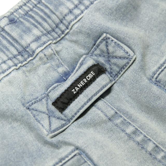 ゼンローブ メンズ ショートパンツ 正規販売店 ZANEROBE ボトムス デニム ハーフパンツ SURESHOT DENIM SHORT PANTS LITE BLUE 604-DEP_6
