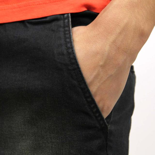 ゼンローブ ZANEROBE 正規販売店 メンズ デニム ショートパンツ SURESHOT DENIM SHORT PANTS BLACK WASH 605-TDK_2