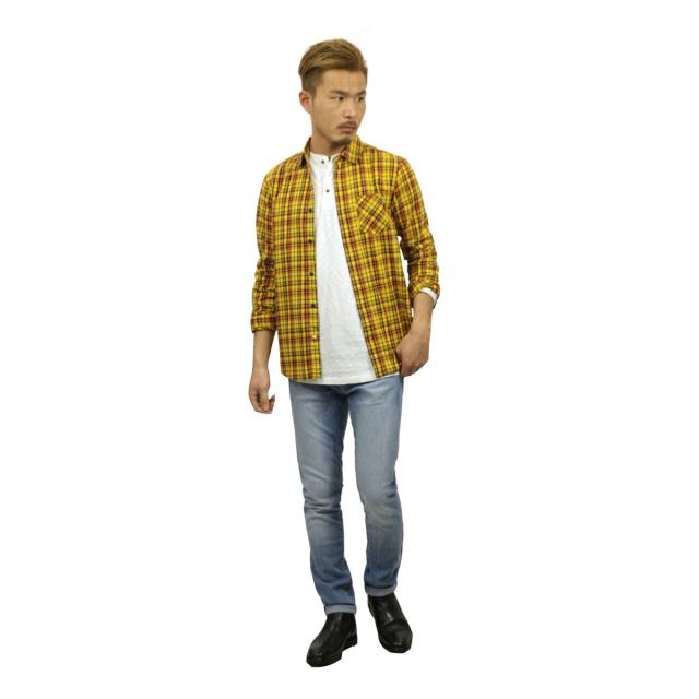 スコッチアンドソーダ SCOTCH＆SODA 正規販売店 メンズ レギュラーフィット 長袖ワークシャツ REGULAR FIT AMS BLAUW BRUSHED COTTON CHECKED SHIRT D 147609 20 COMBO D 父の日 プレゼント ラッピング_7