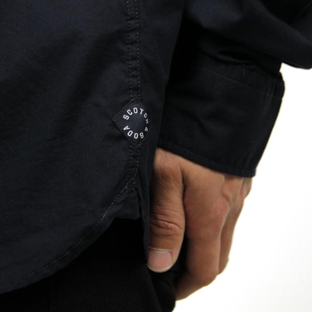 スコッチアンドソーダ SCOTCH＆SODA 正規販売店 メンズ レギュラーフィット 長袖ドレスシャツ Yシャツ REGULAR FIT AMS BLAUW LIGHTWEIGHT SHIRT D 147845 59 MIDNIGH 父の日 プレゼント ラッピング_5