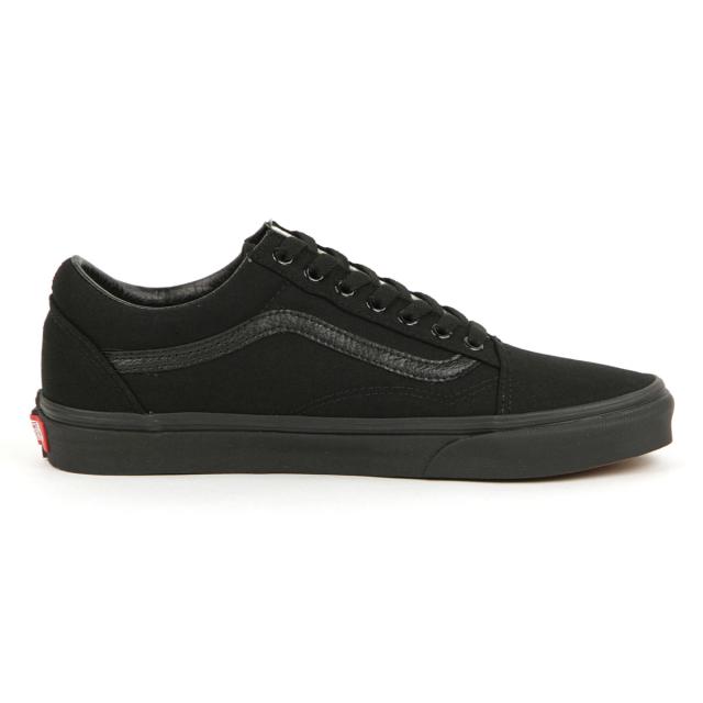 バンズ スニーカー メンズ レディース 正規販売店 VANS オールドスクール VANS OLD SKOOL BLACK/BLACK VN000D3HBKA 父の日 プレゼント ラッピング_3