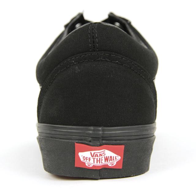 バンズ スニーカー メンズ レディース 正規販売店 VANS オールドスクール VANS OLD SKOOL BLACK/BLACK VN000D3HBKA 父の日 プレゼント ラッピング_6