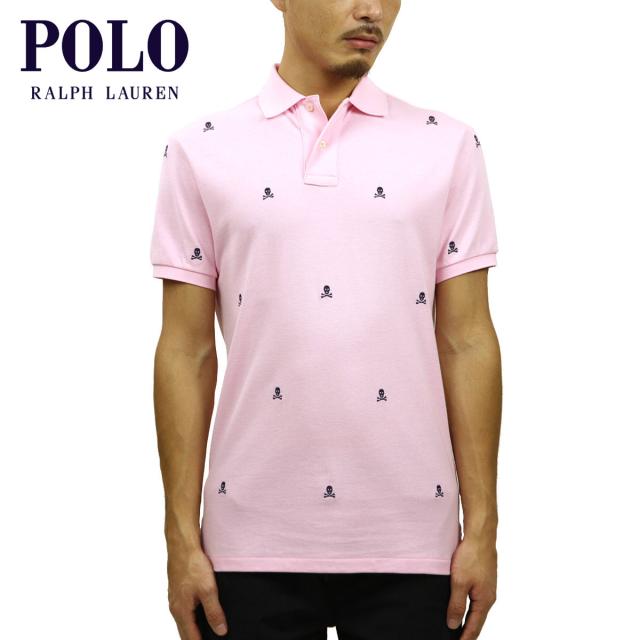 ポロ ラルフローレン ポロシャツ 正規品 POLO RALPH LAUREN 半袖ポロシャツ スカルポロ SKULL CUSTOM FIT COTTON MESH POLO クリスマス プレゼント ラッピング