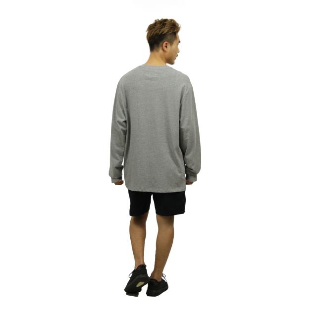 フィアオブゴッド fog essentials Tシャツ ロンT メンズ 正規品 クルーネック ロゴ 長袖Tシャツ FOG - FEAR OF GOD ESSENTIALS BOXY LOGO LONG SLEEVE T-SHIRT GREY_8