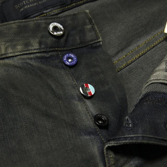 スコッチアンドソーダ ショートパンツ メンズ 正規販売店 SCOTCH＆SODA デニムハーフパンツボトムス SLOUCH SHORTS - THE GHOST 141248 1803 52502_5