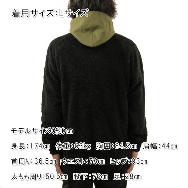 リバーサル パーカー メンズ 正規販売店 REVERSAL rvddw  ハーフジップアップパーカー  URBAN TEAM FLEECE HOODIE rv19aw006 BLACK 父の日 プレゼント ラッピング_1