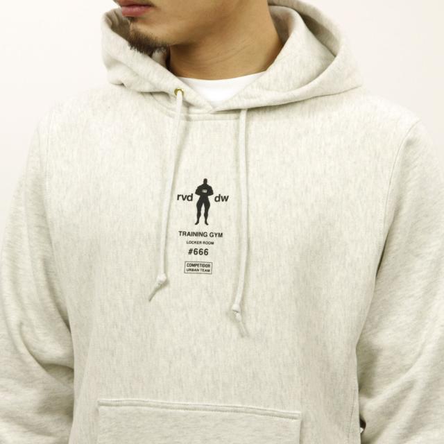 リバーサル パーカー メンズ 正規販売店 REVERSAL rvddw ジップアップパーカー ヘビーウエイト 666 HEAVY WEIGHT SWEAT PARKA rv19aw013 OATMEAL_4