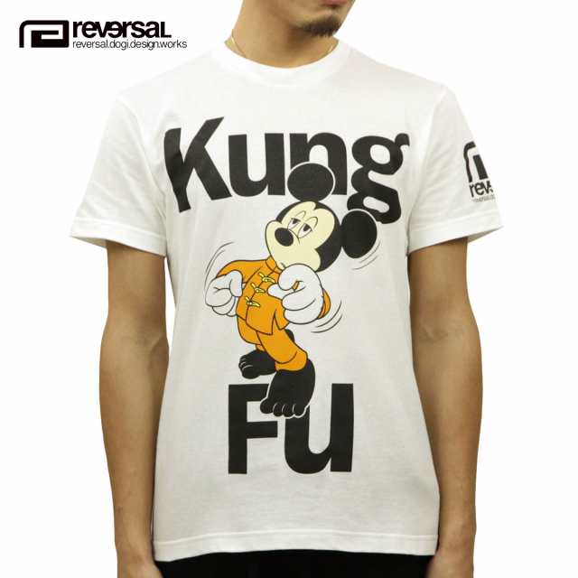 リバーサル Tシャツ メンズ 正規販売店 Reversal 半袖tシャツ ミッキーマウスデザイン カンフー クルーネック Mickey Mouse Kung Fu Tの通販はau Pay マーケット Mixon ミクソン