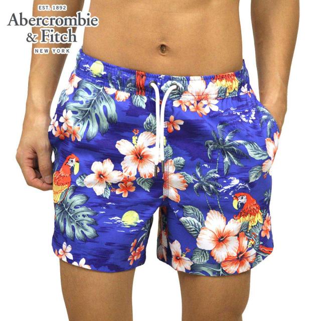アバクロ 水着 メンズ 正規品 Abercrombie＆Fitch スイムパンツ