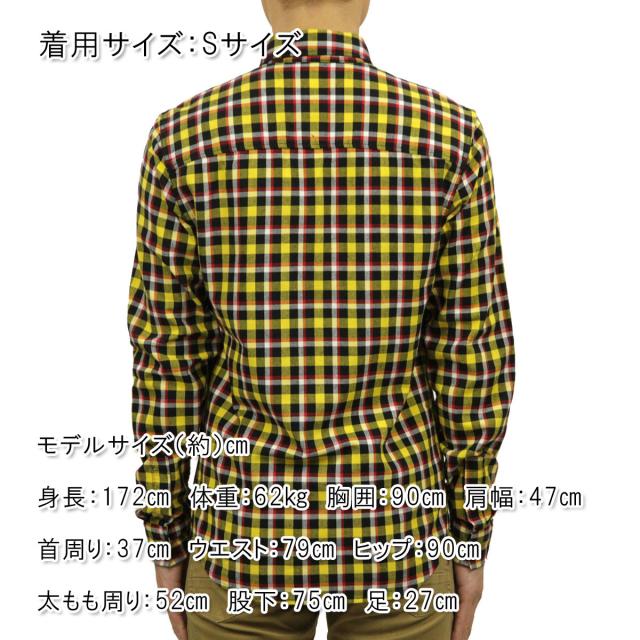 【ポイント10倍 6/12 11:00〜6/21 9:59】 スコッチアンドソーダ シャツ メンズ 正規販売店 SCOTCH＆SODA 長袖シャツ ボタンダウンシャツ チェック柄 3D STRUCTURE DENIM CHECK SHIRT COMBO C 150487 81403 49 D 父の日 プレゼント ラッピング_1