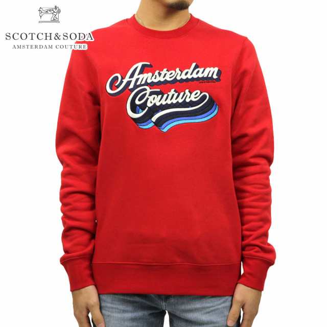 スコッチアンドソーダ スウェット メンズ 正規販売店 SCOTCH＆SODA トレーナー SCOTCH LOGO CREWNECK SWEAT RED  クリスマス プレゼント ラッピングの通販はau PAY マーケット - MIXON（ミクソン） | au PAY マーケット－通販サイト