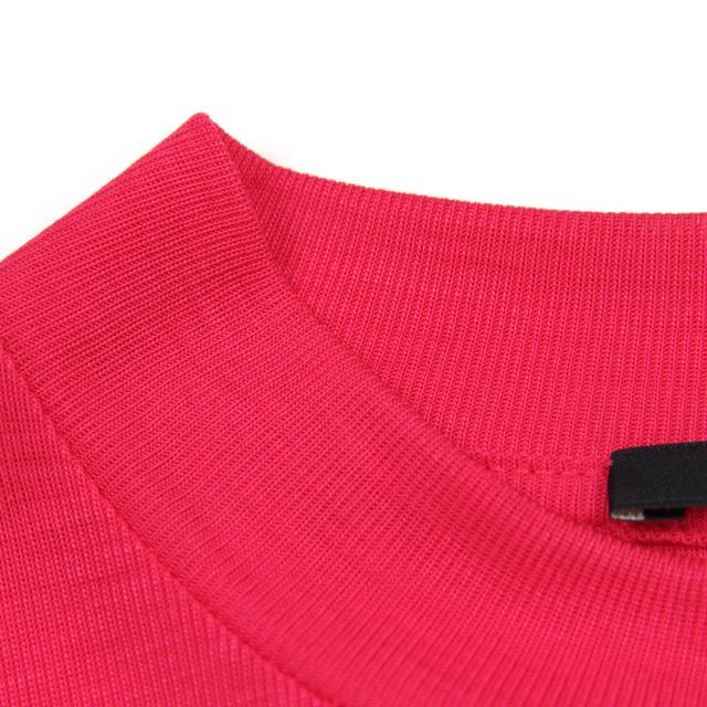 【ポイント10倍 4/23 0:00〜4/29 9:59】 メゾンスコッチ Tシャツ レディース 正規販売店 MAISON SCOTCH 半袖Tシャツ FITTED FEMININE HIGH NECK TEE PINK PI 150704 84410 15_7
