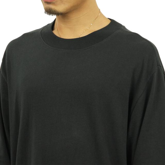 フィアオブゴッド fog essentials Tシャツ ロンT メンズ 正規品 FEAR OF GOD 長袖Tシャツ クルーネック ロゴ FOG - FEAR OF GOD ESSENTIALS 3M LOGO LONG SLEEVE BOXY T-SHIRT BLACK_2