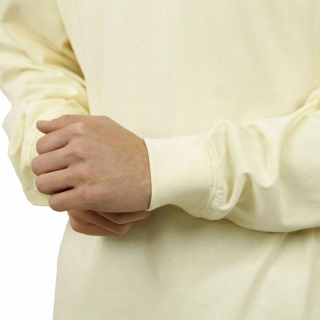 フィアオブゴッド fog essentials Tシャツ メンズ 正規品 FEAR OF GOD エッセンシャルズ 長袖Tシャツ バックプリント ロゴ FOG - FEAR OF GOD ESSENTIALS 3M LOGO LONG SLEEVE BOXY T-SHIRT BUTTER CREAM_4