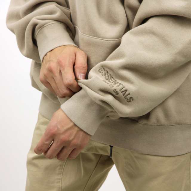 フィアオブゴッド fog essentials パーカー メンズ 正規品 FEAR OF GOD プルオーバーパーカー FOG - FEAR OF  GOD ESSENTIALS PULLOVER HO