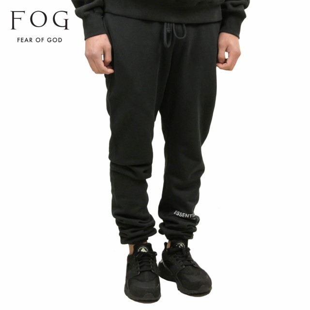 フィアオブゴッド fog essentials スウェットパンツ メンズ 正規品 FEAR OF GOD ボトムス FOG - FEAR OF GOD ESSENTIALS SWEATPANTS BLAC