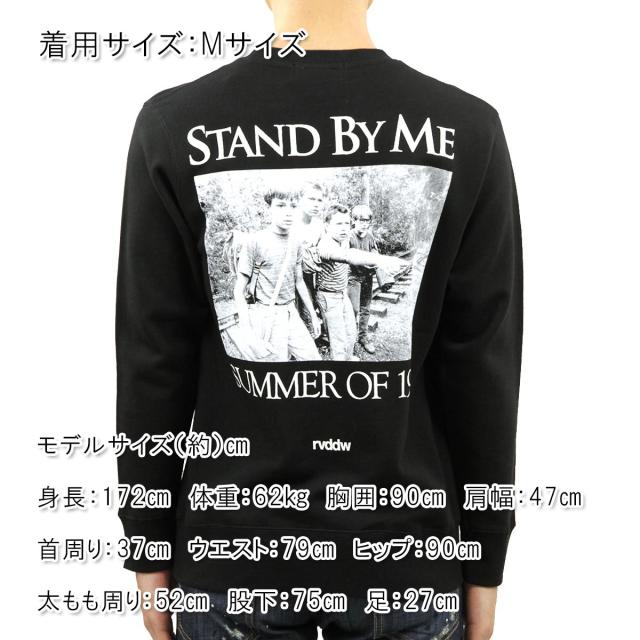 リバーサル スウェット メンズ 正規販売店 REVERSAL rvddw  トレーナー スウェットジャケット STAND BY ME SUMMER OF 1959 CREW NECK SWEAT T647 BLACK クリスマス プレゼント ラッピング リバーサル スウェット メンズ 正規販売店 REVERSAL rvddw トレーナー