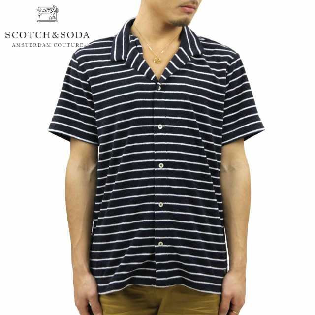 スコッチアンドソーダ シャツ 正規販売店 SCOTCH＆SODA 半袖シャツ