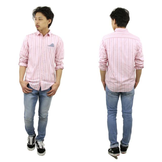 スコッチアンドソーダ ドレスシャツ メンズ 正規販売店 SCOTCH＆SODA 長袖シャツ CLASSIC POCHET ROLL-UP SLEEVE SHIRT 155163 0220 11423 19 COMBO D 父の日 プレゼント ラッピング_7