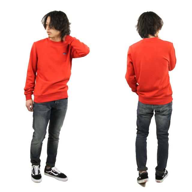 スコッチアンドソーダ 流汗 メンズ 定まり売りわたす店 SCOTCH＆SODA 調教師 CLASSIC CREWNECK SWEAT 155254 2762 13800 15 FIESTA RED