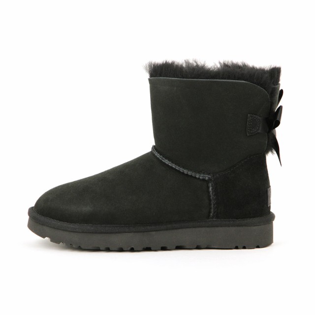 チェスナット新品 UGG アグ ムートンブーツ MINI BAILEY BOW