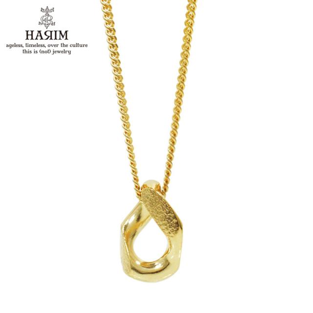 ハリム ネックレス メンズ レディース 正規販売店 HARIM ネックレス HARIM STILL HARD NECKLACE HRP106 GP 【CHAIN】 父の日 プレゼント ラッピング