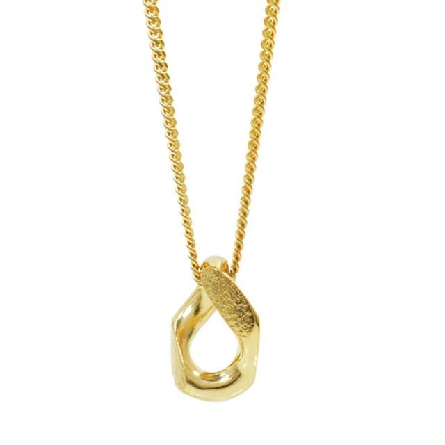 ハリム ネックレス メンズ レディース 正規販売店 HARIM ネックレス HARIM STILL HARD NECKLACE HRP106 GP 【CHAIN】 父の日 プレゼント ラッピング_1