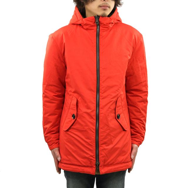 スコッチアンドソーダ コート メンズ 正規販売店 SCOTCH＆SODA アウター フード付きコート REVERSIBLE LONG JACKET WITH BIG POCKETS 154362 81119 COMBO A 父の日 プレゼント ラッピング_3