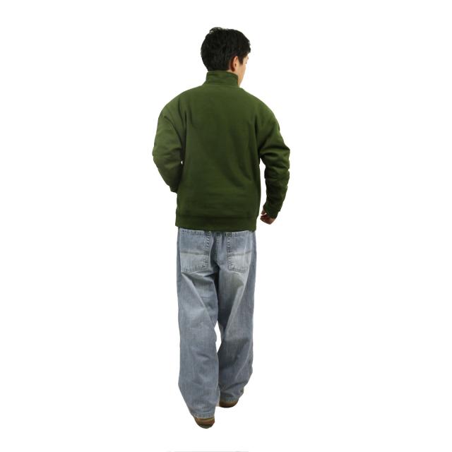 カーハート メンズ スウェット 正規品 CARHARTT WIP ハーフジップ トレーナー ロゴ HALF ZIP AMERICAN SCRIPT SWEATSHIRT TARRAGON I027014 2BRXX_8
