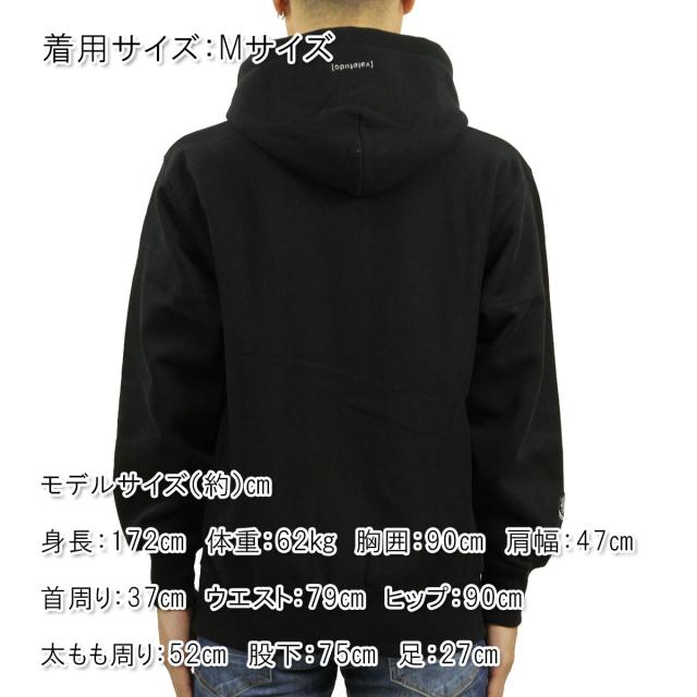 リバーサル パーカー メンズ 正規販売店 REVERSAL rvddw プルオーバーパーカー VALE TUDO SUPER HEAVY SWEAT PARKA rv20aw206 BLACK_1