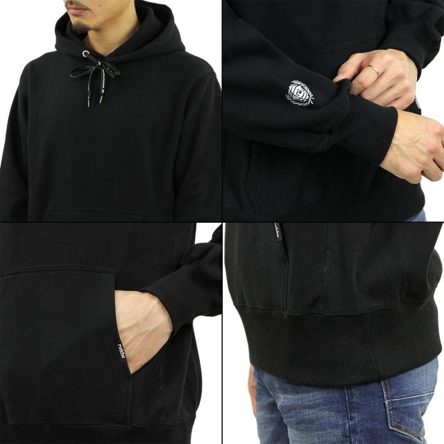 リバーサル パーカー メンズ 正規販売店 REVERSAL rvddw プルオーバーパーカー VALE TUDO SUPER HEAVY SWEAT PARKA rv20aw206 BLACK_4