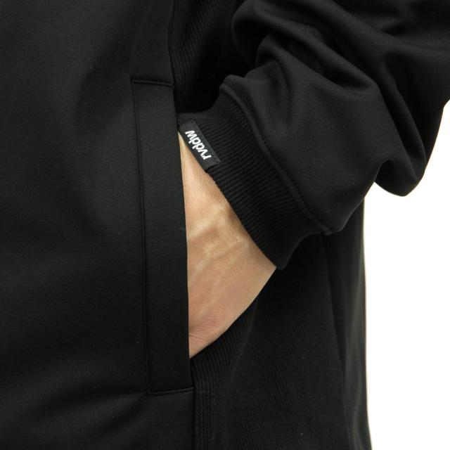 リバーサル パーカー メンズ 正規販売店 REVERSAL rvddw プルオーバーパーカー 撥水加工 WATER REPELLENT FLEECE PARKA rv20aw201 BLACK_5